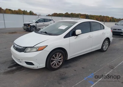 2012 Honda Civic Ex-L z USA, uszkodzony, nr VIN 19XFB2F97CE000997